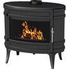 Stufa a Legna INVICTA Mandor – 12 kW (max 18 kW), Ghisa, Ceppi 33 cm, Prodotta in Francia, Ecodesign