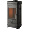 Stufa a Legna INVICTA Chatel – 8 kW (max 12 kW), Ghisa, Ceppi 34 cm, Prodotta in Francia, Ecodesign