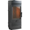 Stufa a Legna INVICTA Gomont – 12 kW (max 18 kW), Ghisa, Ceppi 45 cm, Prodotta in Francia, Ecodesign
